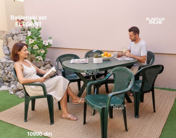 baštenski set Elelgant zelena