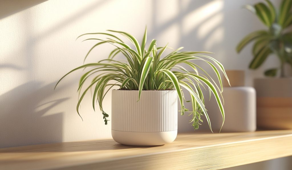 Zeleni ljiljan (Chlorophytum comosum) je otpornija balkonska biljka nego što se misli