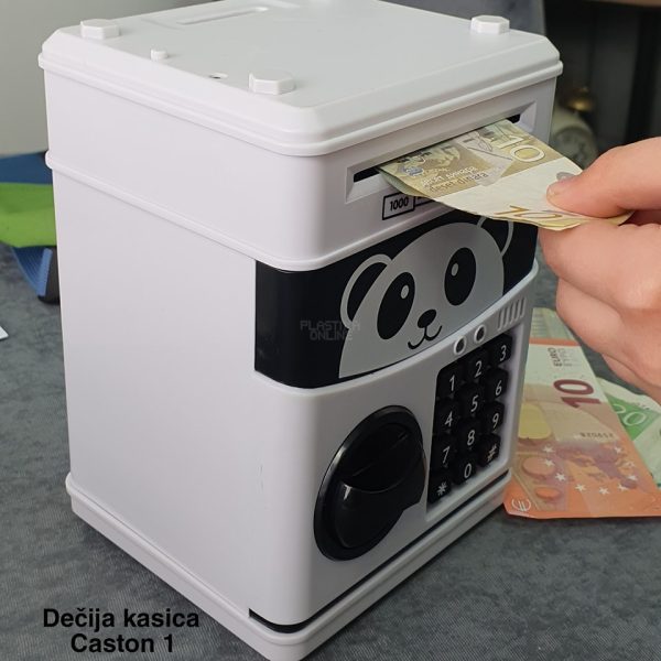 Dečija kasica sa šifrom CASTON 1 , kasa za decu, kasa za novac sa šifrom, dečiji sef sa šifrom