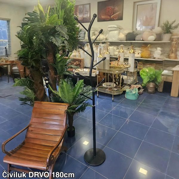Metalni Čiviluk DRVO 180cm