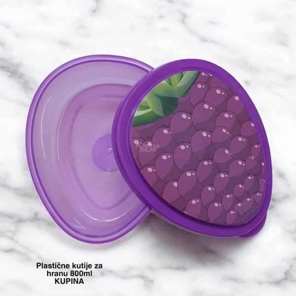 Plastične kutije za hranu 800ml KUPINA, kutije za hranu, plasticne posude za hranu, plasticne posude, posude za hranu, kutije za hranu za poneti