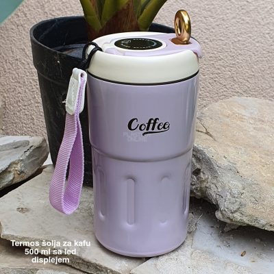 Termos šolja za kafu 500ml ,pametni termos, led termos, koliko termos drži toplotu