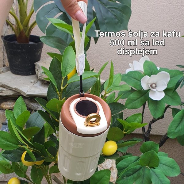 Termos šolja za kafu 500ml ,pametni termos, led termos, koliko termos drži toplotu