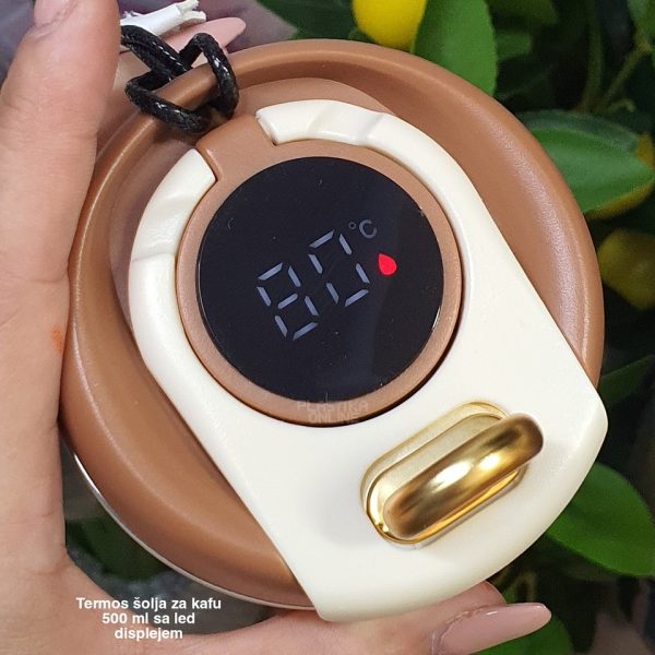 Termos šolja za kafu 500ml ,pametni termos, led termos, koliko termos drži toplotu