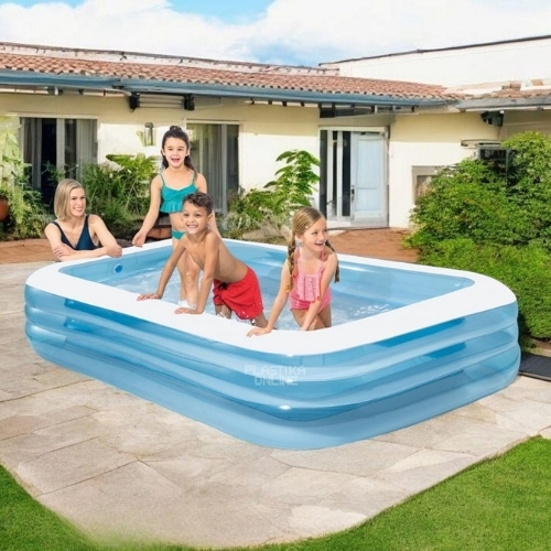 Bazen 1050l plavo beli