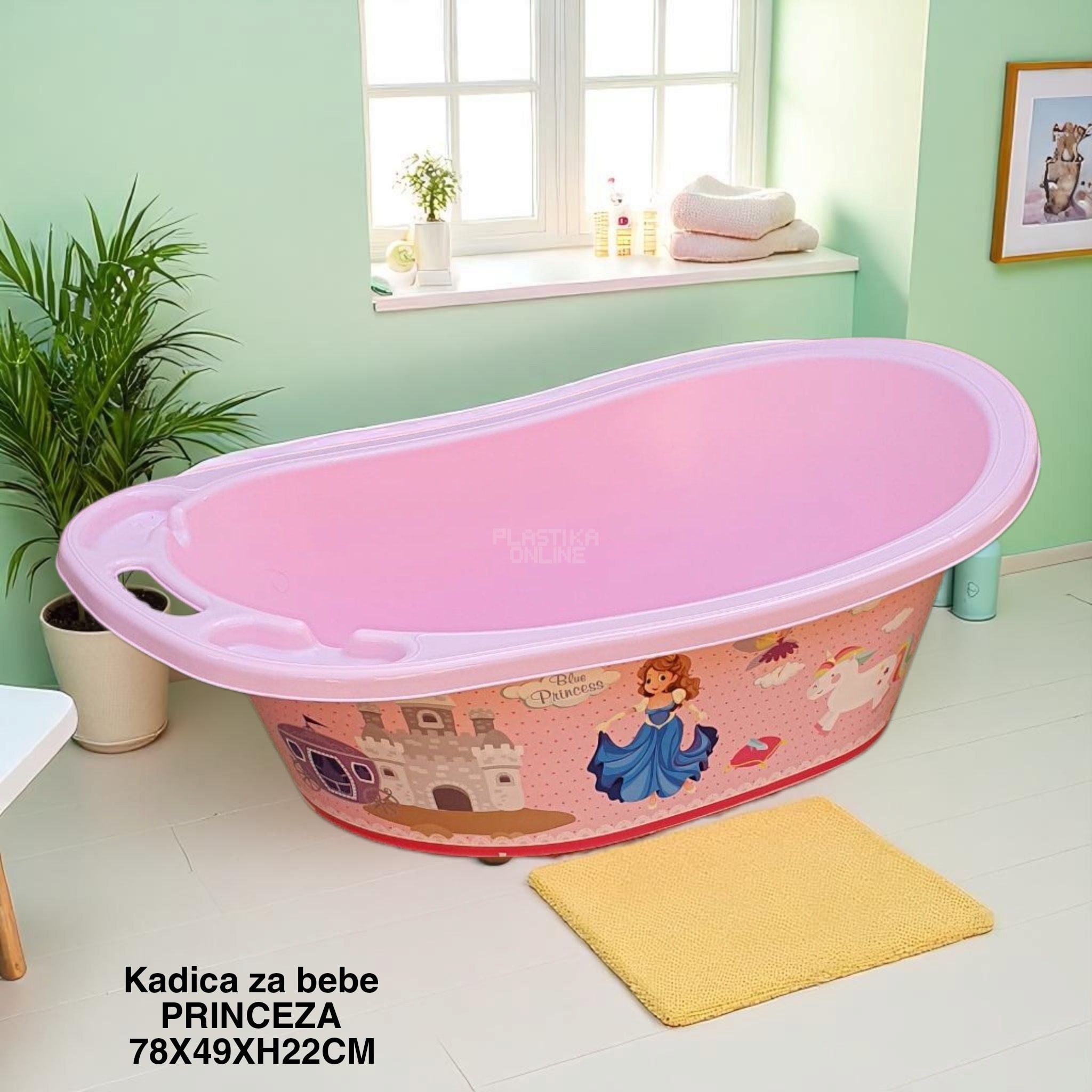 Korito za bebe 78, kadice za bebe, plasticne kadice, plasticne kadice za bebe princeza