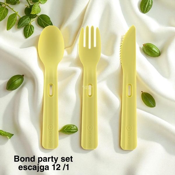 Bond Party set escajga 12,Višekratni escajg, Escajg za dečije rođendane