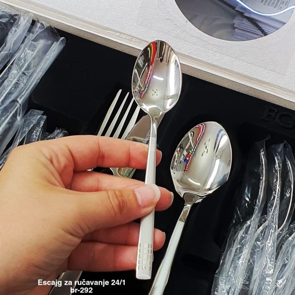 Escajg za ručavanje 24 , Pribor za jelo, Elegantni escajg, Escajg za proslave, escajg set
