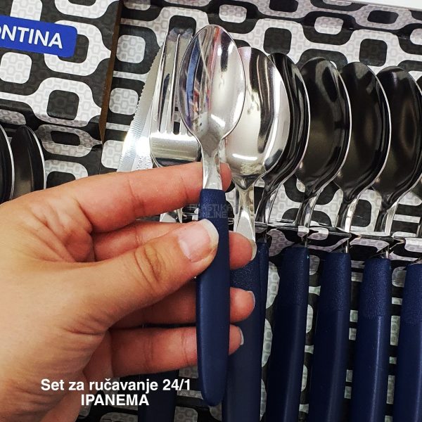 Escajg za ručavanje 24 ,  Pribor za jelo, Elegantni escajg, Escajg za proslave, escajg set ipanema
