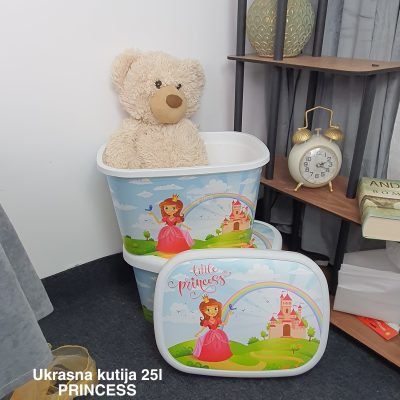 Kutije za odlaganje 25l Princess ukrasna kutija 25l Ukrasna kutija 25L , kutije za odlaganje, box sa dezenom , plasticne kutije od 25l