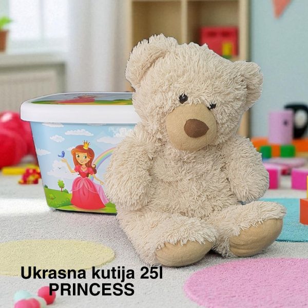 Kutije za odlaganje 25l Princess ukrasna kutija 25l Ukrasna kutija 25L , kutije za odlaganje, box sa dezenom , plasticne kutije od 25l
