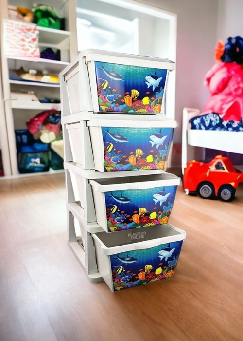 OCEAN Fiokar sa četiri fioke 1u4