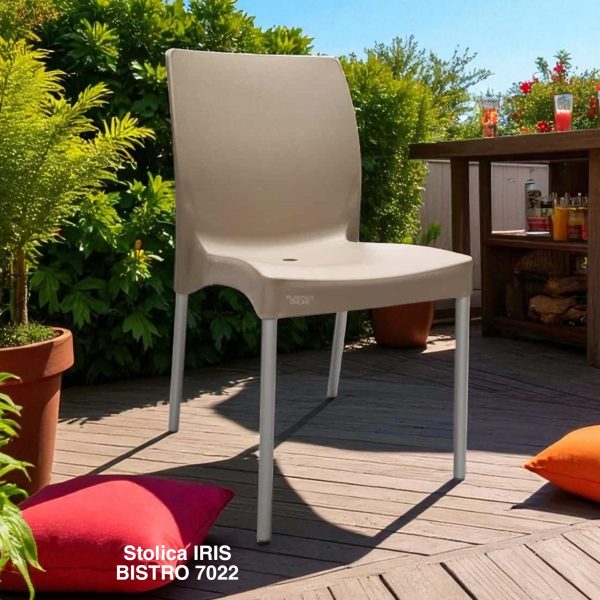 Plastična stolica IRIS BISTRO 7022 , plasticne stolice  , plastične stolice  , plasticni sto i stolice  , plasticne stolice akcija  , plastične stolice za baštu