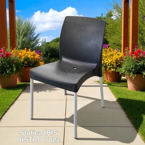 Plastična stolica IRIS BISTRO 7022 , plasticne stolice  , plastične stolice  , plasticni sto i stolice  , plasticne stolice akcija  , plastične stolice za baštu