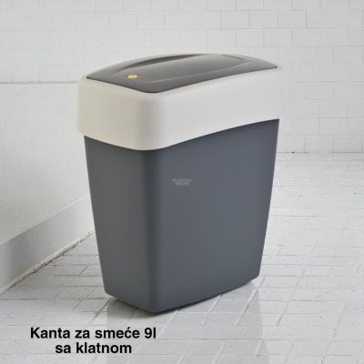Kanta za smeće 9l sa klatnom , kanta za otpad, kanta za smeće, kanta za kuhinju, kanta za kupatilo, kanta za kancelariju 