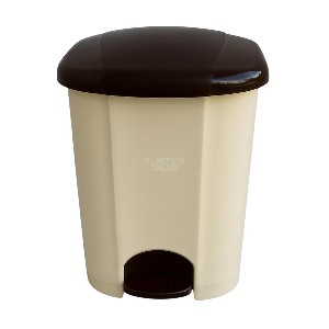 Kanta za smeće sa pedalom 17l PEDAL BIN braon bež