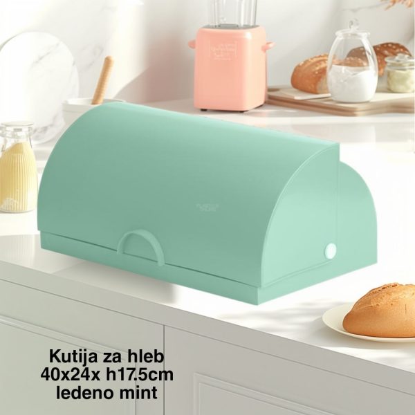 Kutija za hleb 40 x 24 x H17,5 cm , kutija za hleb, plastična kutija za hleb, kutija za odlaganje hleba