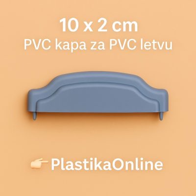PVC kapa-10 cm , PVC kapa, PVC čep za letve