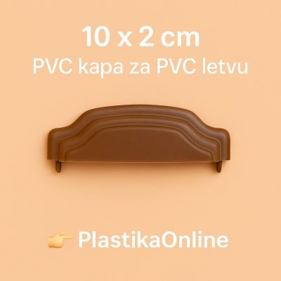 PVC kapa-10 cm , PVC kapa, PVC čep za letve
