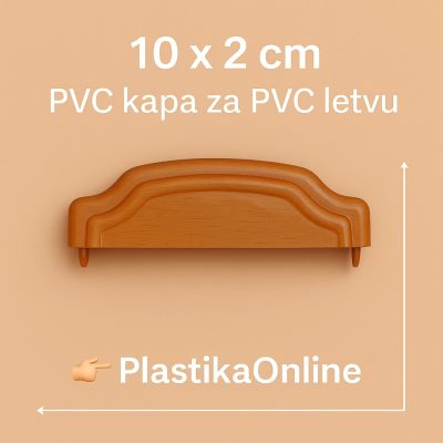 PVC kapa-10 cm , PVC kapa, PVC čep za letve