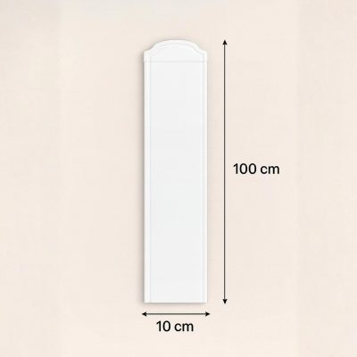 PVC letva za ograde h100 , Pvc ograde, Plastične ograde, Pvc tarabice , Ograde za terasu , Pvc ogradice, 10cm bele
