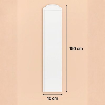 PVC letva za ograde h100 , Pvc ograde, Plastične ograde, Pvc tarabice , Ograde za terasu , Pvc ogradice, 10cm bele