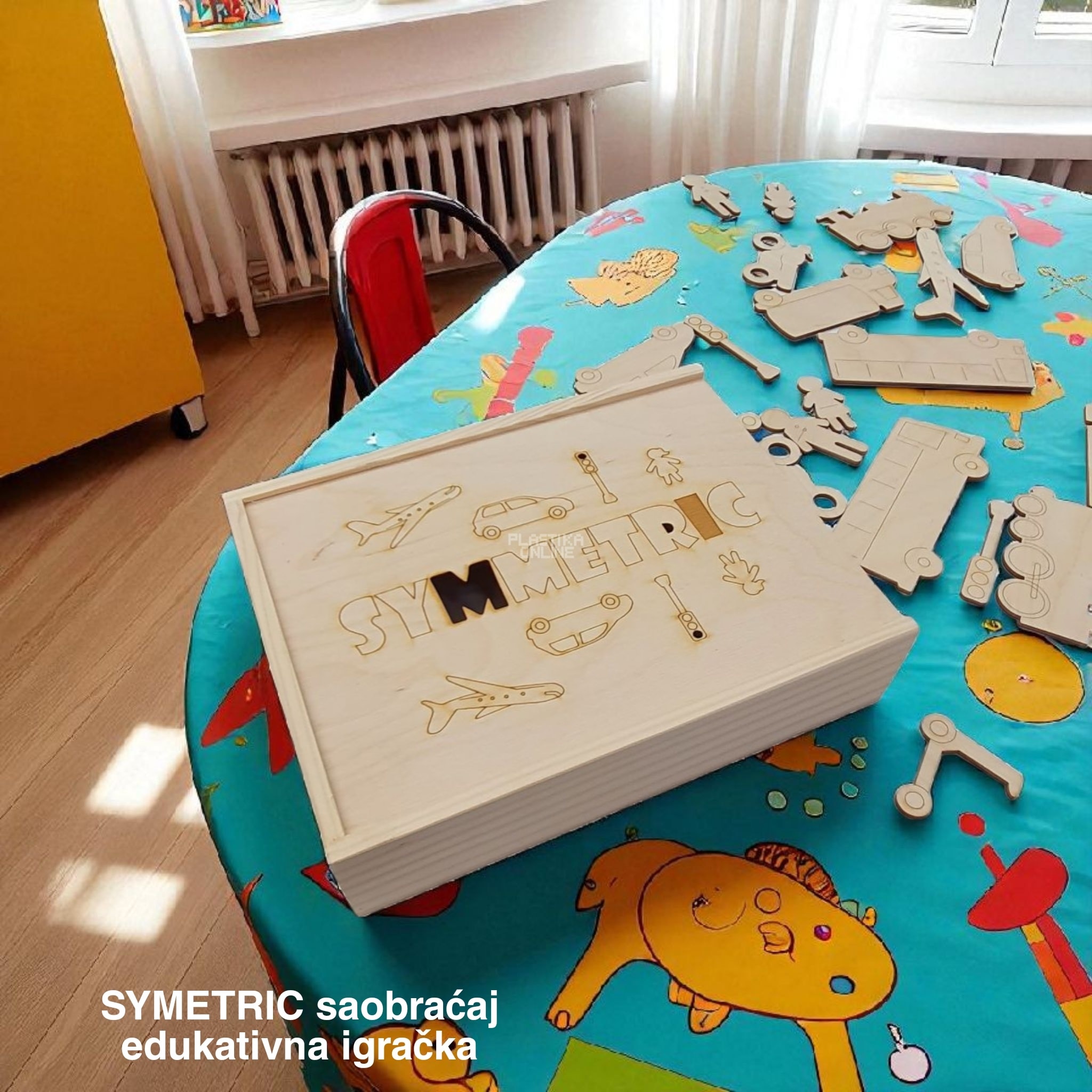 SYMETRIC saobraćaj 3+, edukativna igračka za decu, igračka za razvoj deteta, igračka za razvoj govora, igračka za razvoj fine motorike, igračka za razvoj logike, igračka za razvoj govora