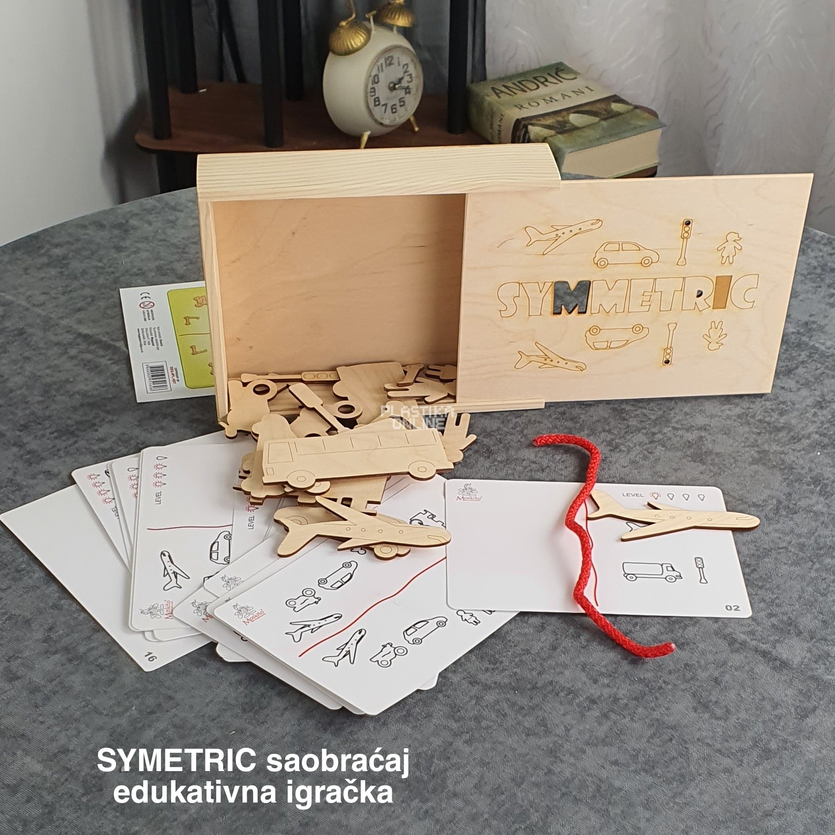 SYMETRIC saobraćaj 3+, edukativna igračka za decu, igračka za razvoj deteta, igračka za razvoj govora, igračka za razvoj fine motorike, igračka za razvoj logike, igračka za razvoj govora