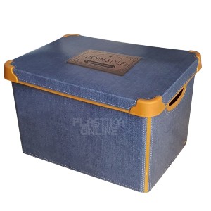 Ukrasna kutija 29x39x23 cm Denim Style