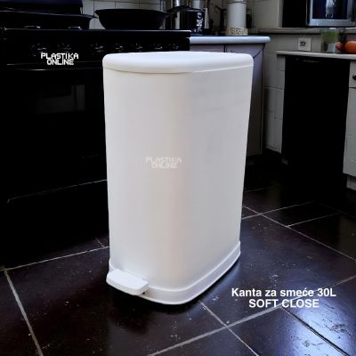 Kanta za smeće 30L SOFT CLOSE - bela