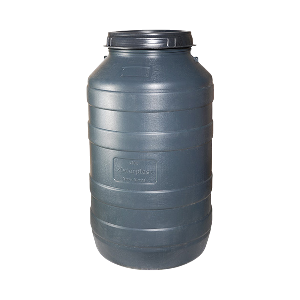 BURE SIVO SA POKLOPCEM 200l