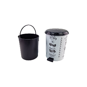 Kanta za smeće sa uloškom pedalka 11l COFFEE WHITE