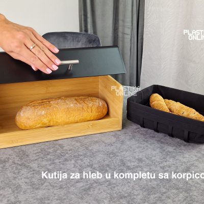 Kutija za hleb i korpica