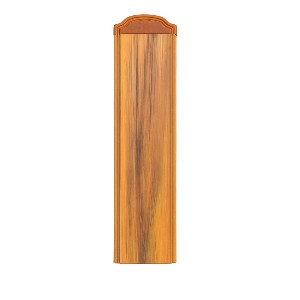 PVC letva za ograde h120- širina 10 cm hrast