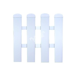 PVC letva za ograde h80cm i širine 7,5cm BELA