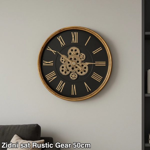 Zidni sat 50cm, zidni satovi, satovi zidni, zidni sat, veliki zidni satovi, zanimljivi zidni satovi, dekorativni zidni satovi