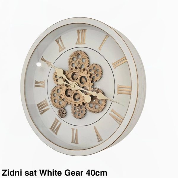 Zidni sat 40cm, zidni satovi, satovi zidni, zidni sat, veliki zidni satovi, zanimljivi zidni satovi, dekorativni zidni satovi