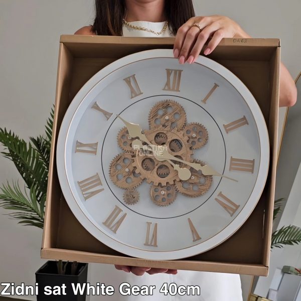Zidni sat 40cm, zidni satovi, satovi zidni, zidni sat, veliki zidni satovi, zanimljivi zidni satovi, dekorativni zidni satovi