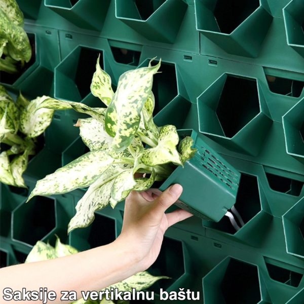 Saksije za vertikalne bašte 14.3×13.5 cm , zeleni zid, vertikalni vrt, Moduli i saksije za vertikalne vrtove