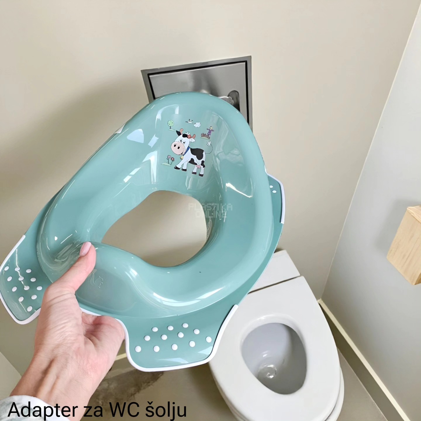 Adapter za WC šolju 40x30 Funny Farm , siguran adapter za WC šolju