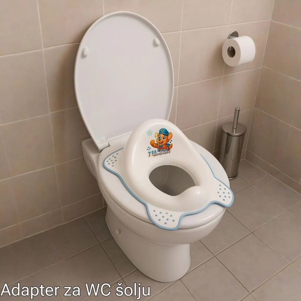Adapter za wc šolju 40x30 Paw Patrol , siguran adapter za WC šolju