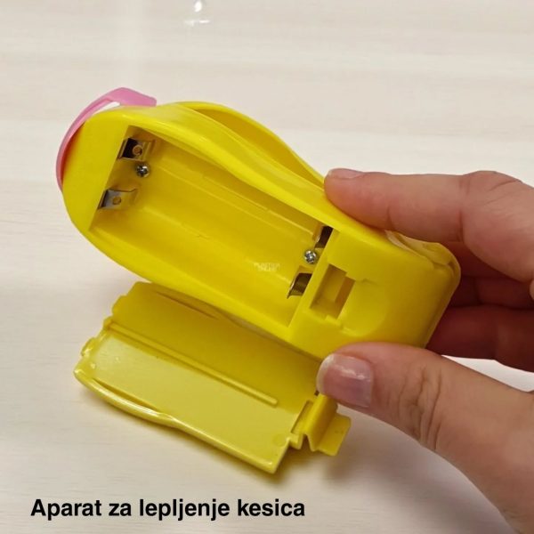 Aparat za varenje kesa 10cm , Ručni aparat za zatvaranje kesa, Sealer za kese za hranu, Aparat za varenje kesa na baterije, Aparat za zatvaranje kesa za čips i grickalice