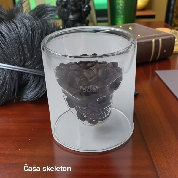 Čaša Skeleton h10cm, Horor čaša, Unikatna čaša