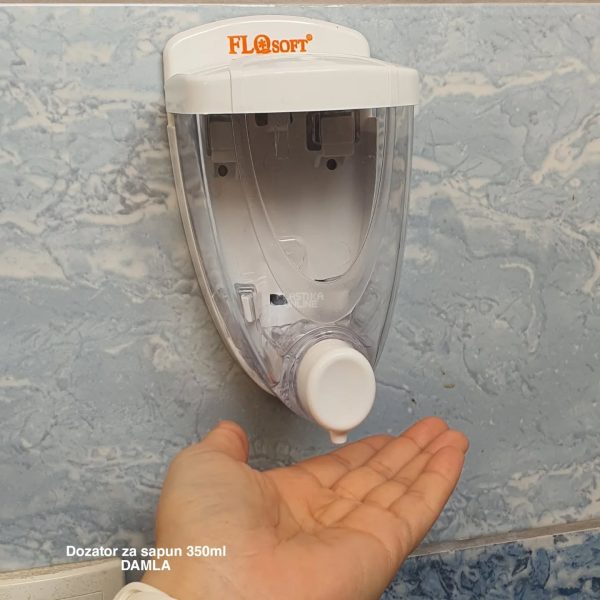 Zidni dozator za sapun 350ml DAMLA, dozator za sapun, zidni dozator za sapun