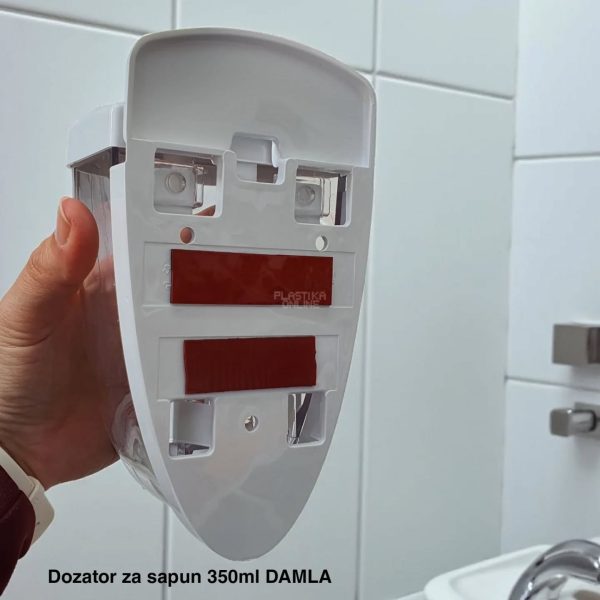 Zidni dozator za sapun 350ml DAMLA , dozator za sapun, zidni dozator za sapun