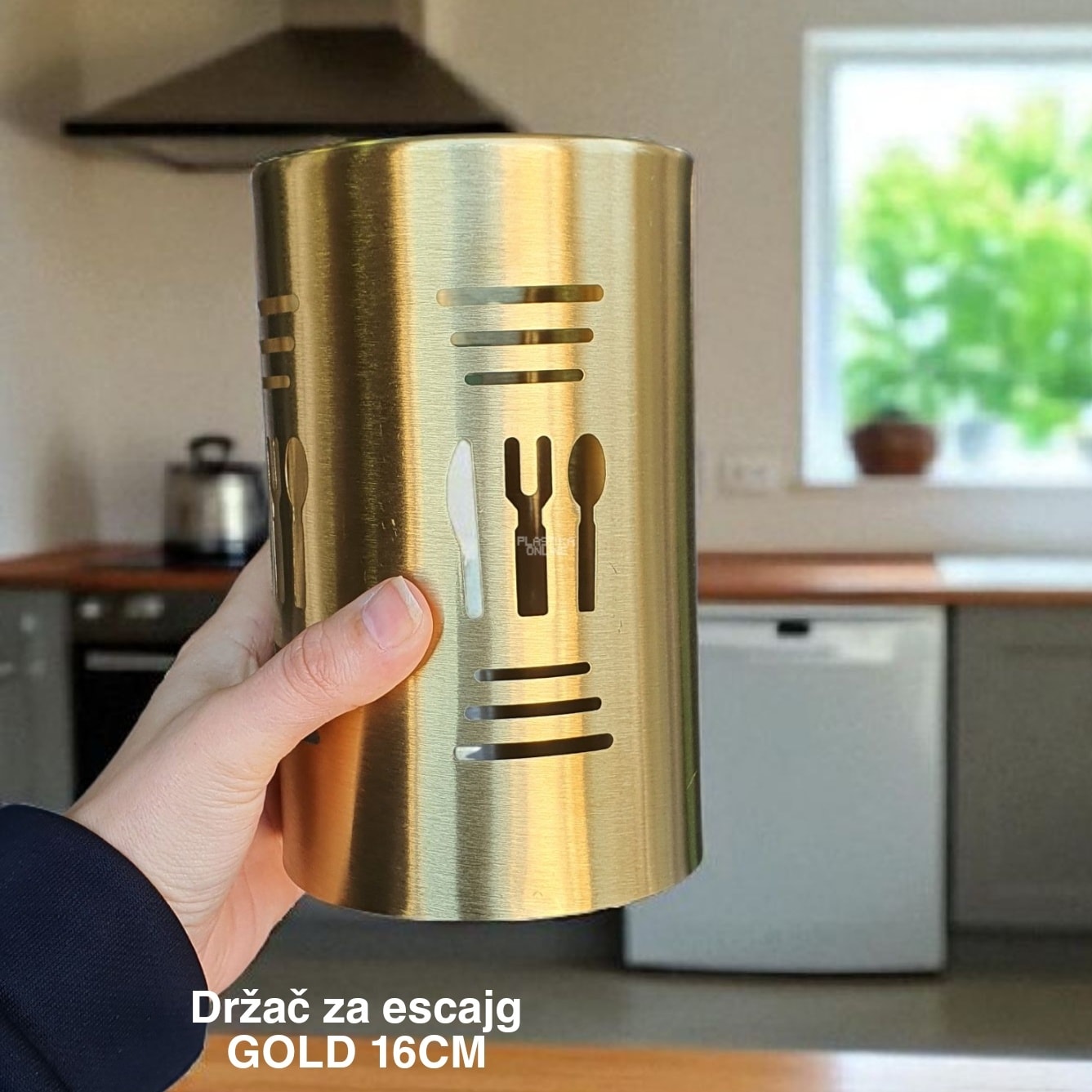 Držač za escajg GOLD 16cm