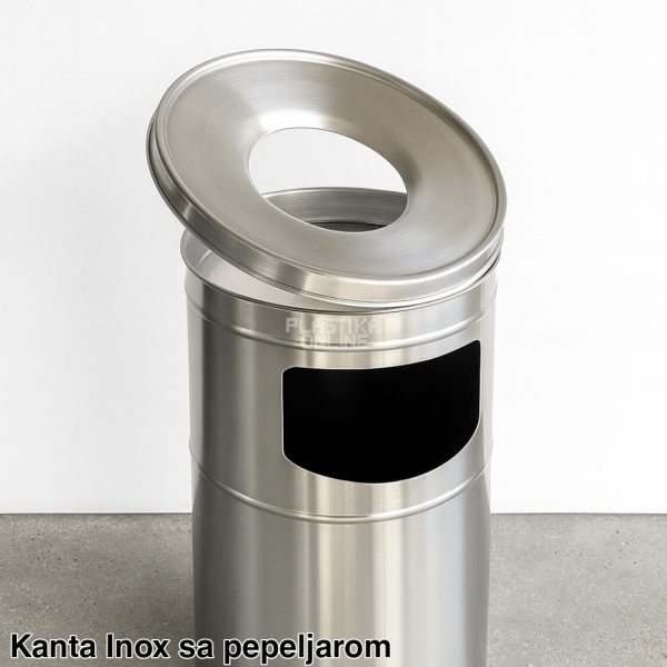 Pepeljara sa kantom Inox