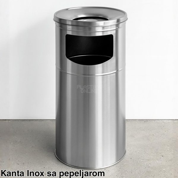 Pepeljara sa kantom Inox