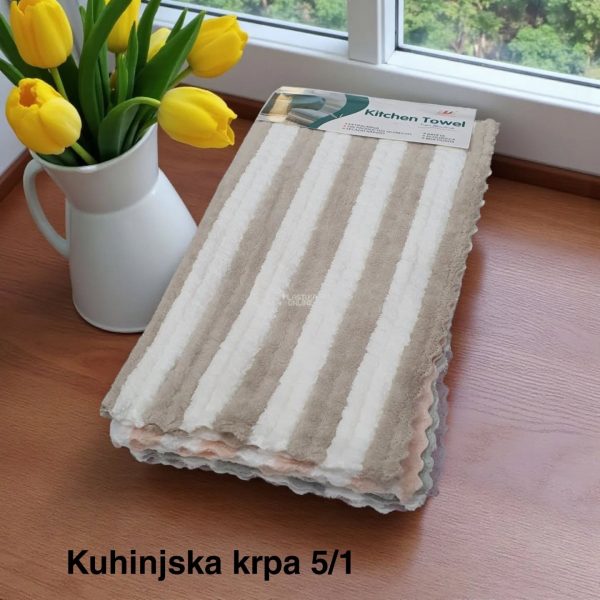 Set od 5 krpa za kuhinju (30x30 cm),Mekana krpa za kuhinju , krpa za brisanje i poliranje