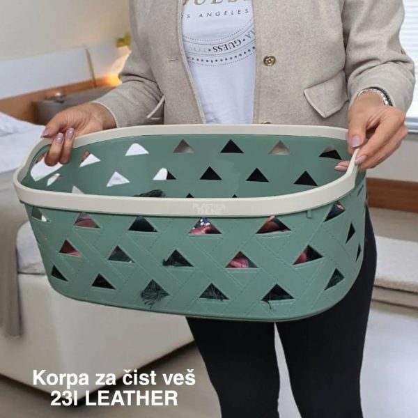 Korpa za čist veš 23L, Plastična korpa za čist veš, Korpa za čist veš , Korpa za veš